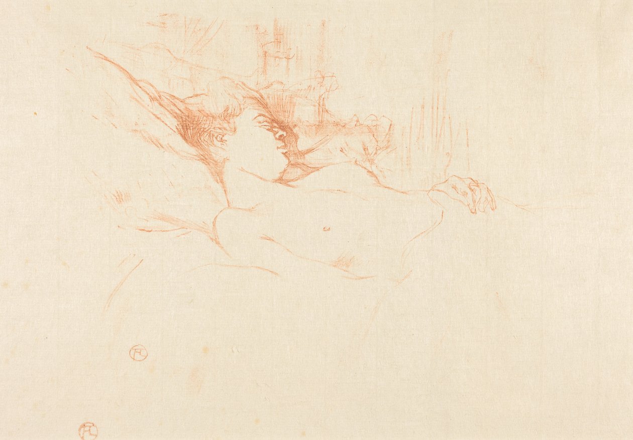 Sleep (El sueño) de Henri de Toulouse-Lautrec
