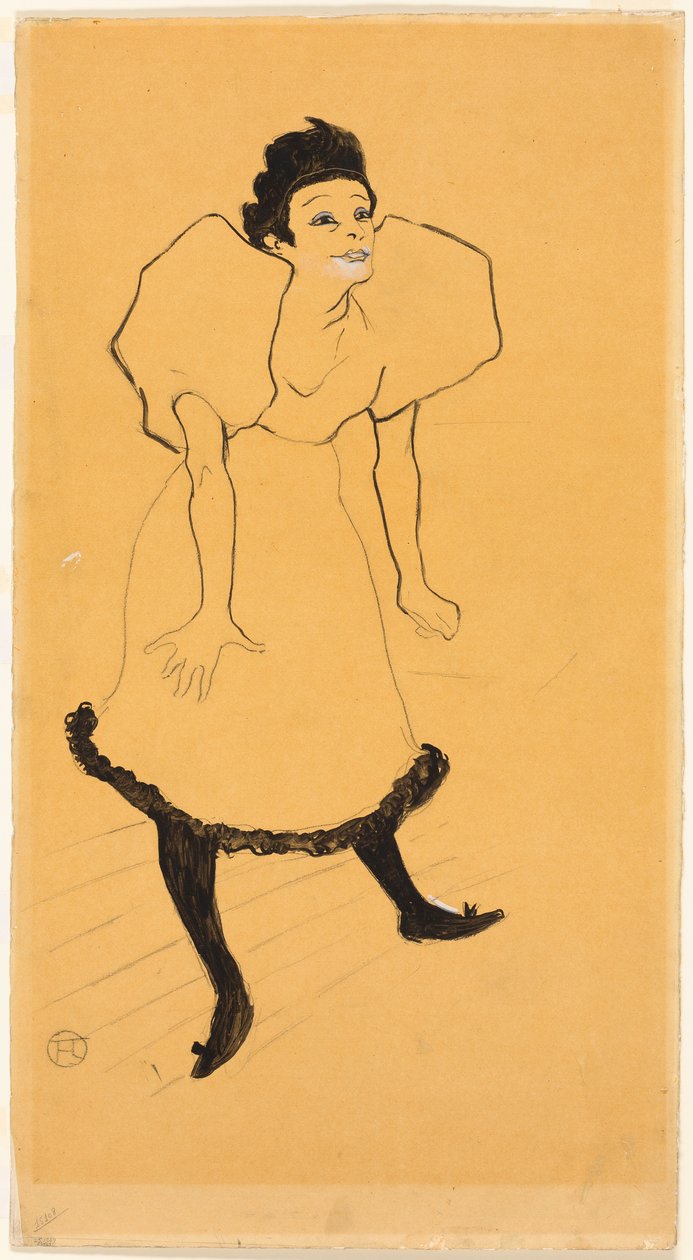 Estudio de Henri de Toulouse-Lautrec