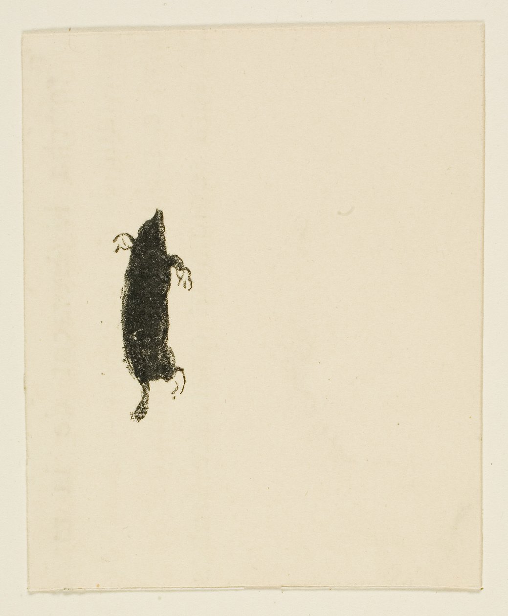 Colofón de Au Pied du Sinaï de Henri de Toulouse-Lautrec