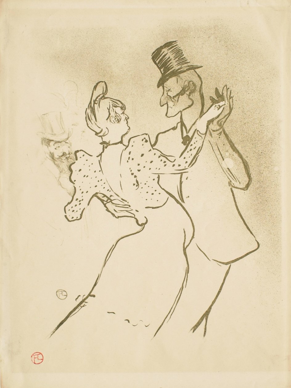 La glotona (La Goulue) de Henri de Toulouse-Lautrec