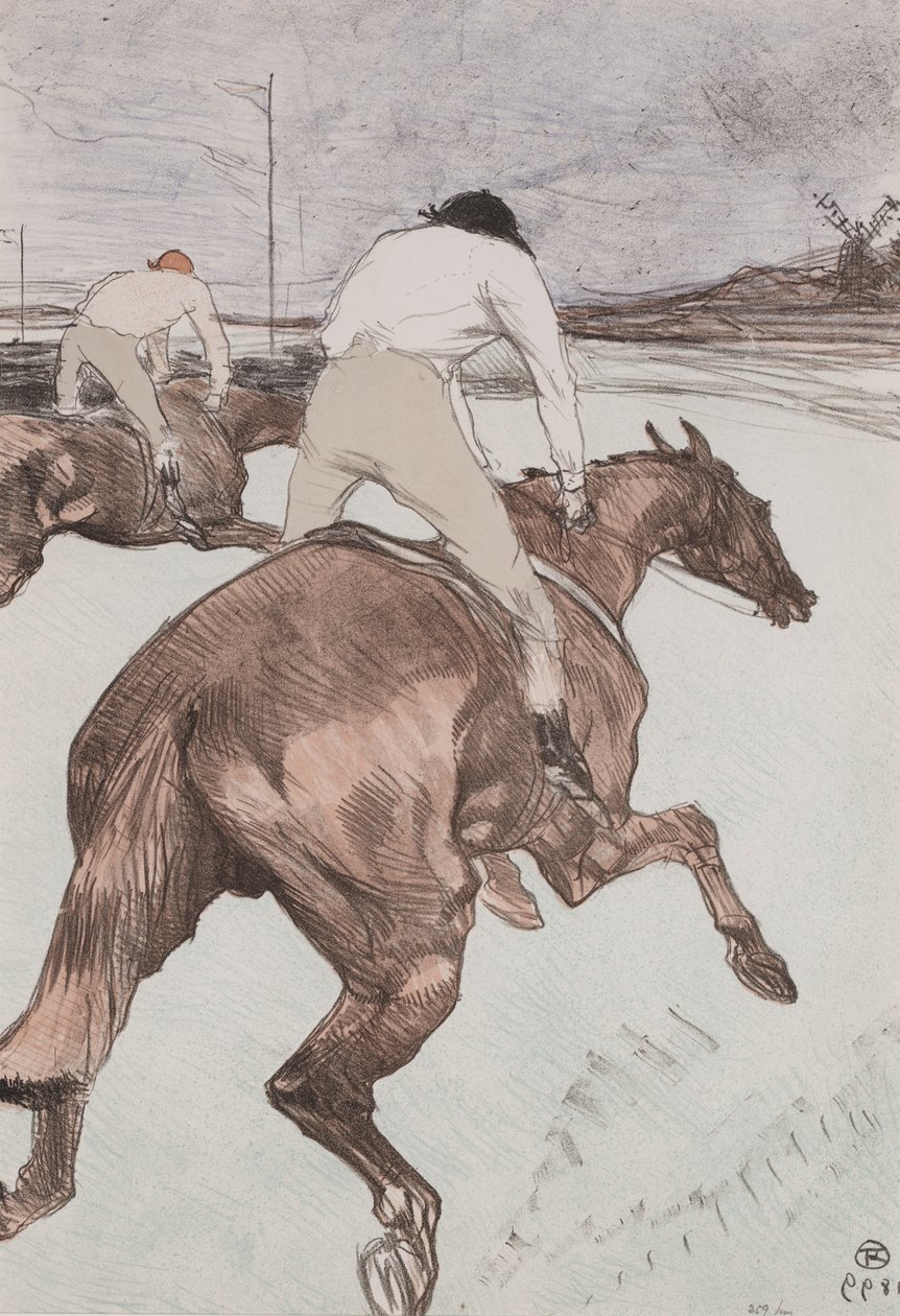 El jockey de Henri de Toulouse Lautrec