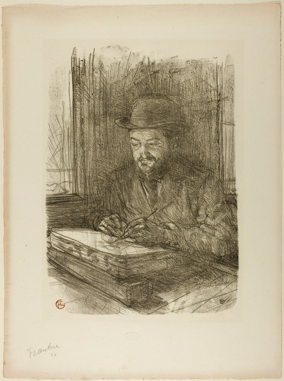 El Maestro Grabador, Adolphe Albert de Henri de Toulouse-Lautrec