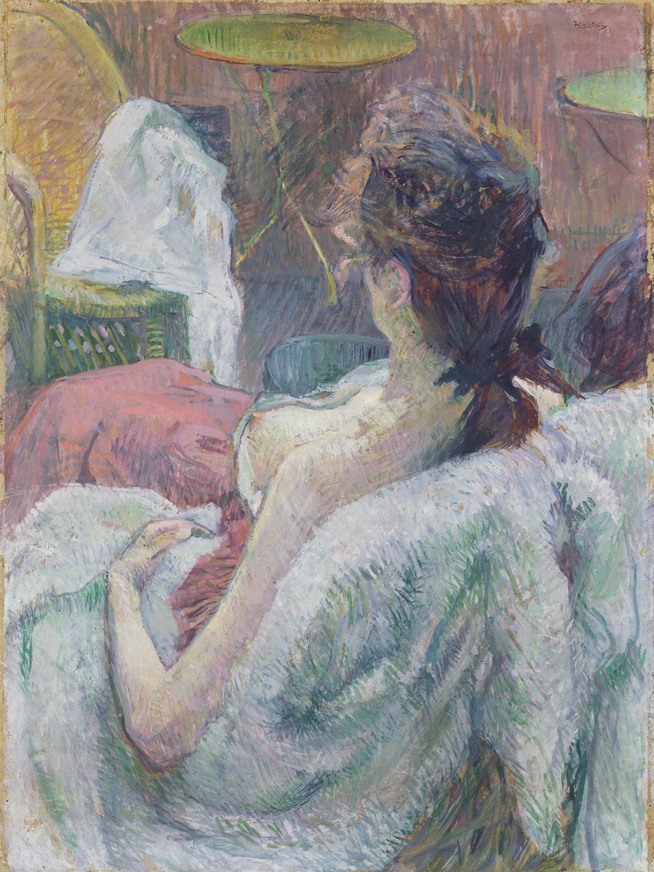 La Modelo Descansando de Henri de Toulouse Lautrec