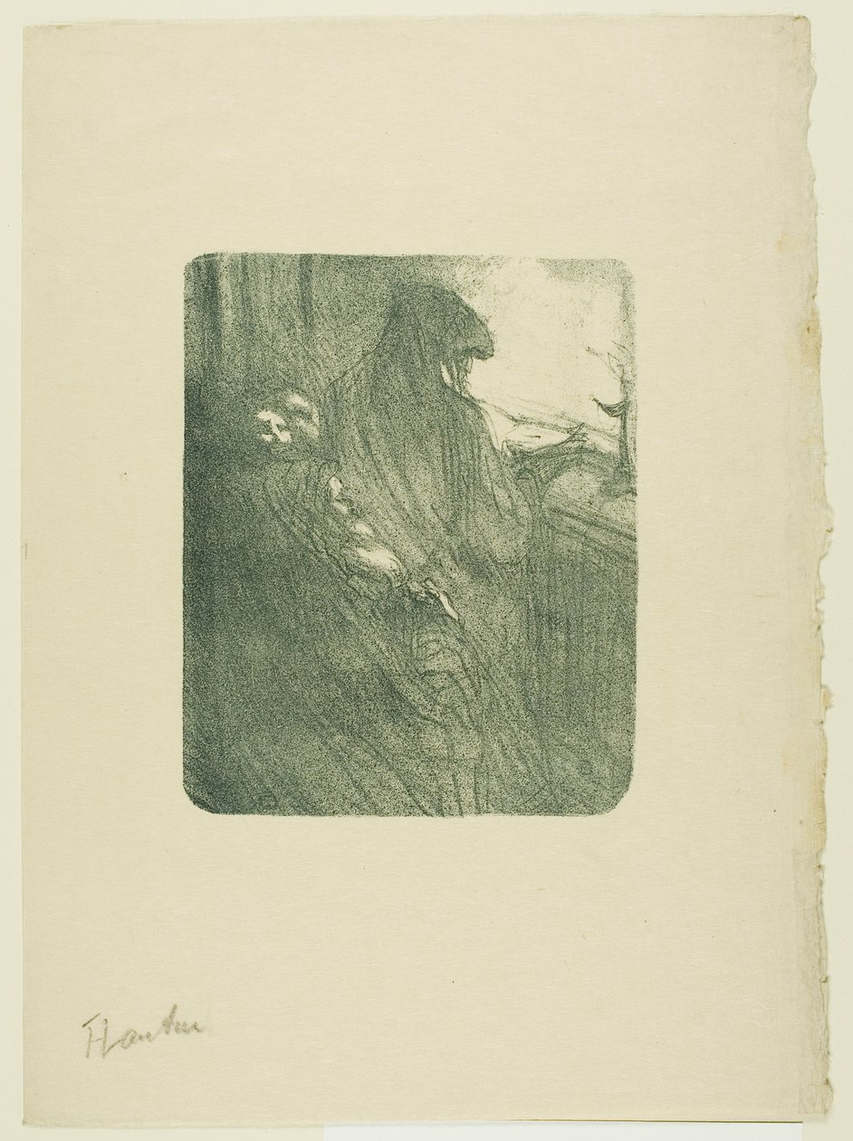Los viejos coqueteos, de Mélodies de Désiré Dihau de Henri de Toulouse-Lautrec