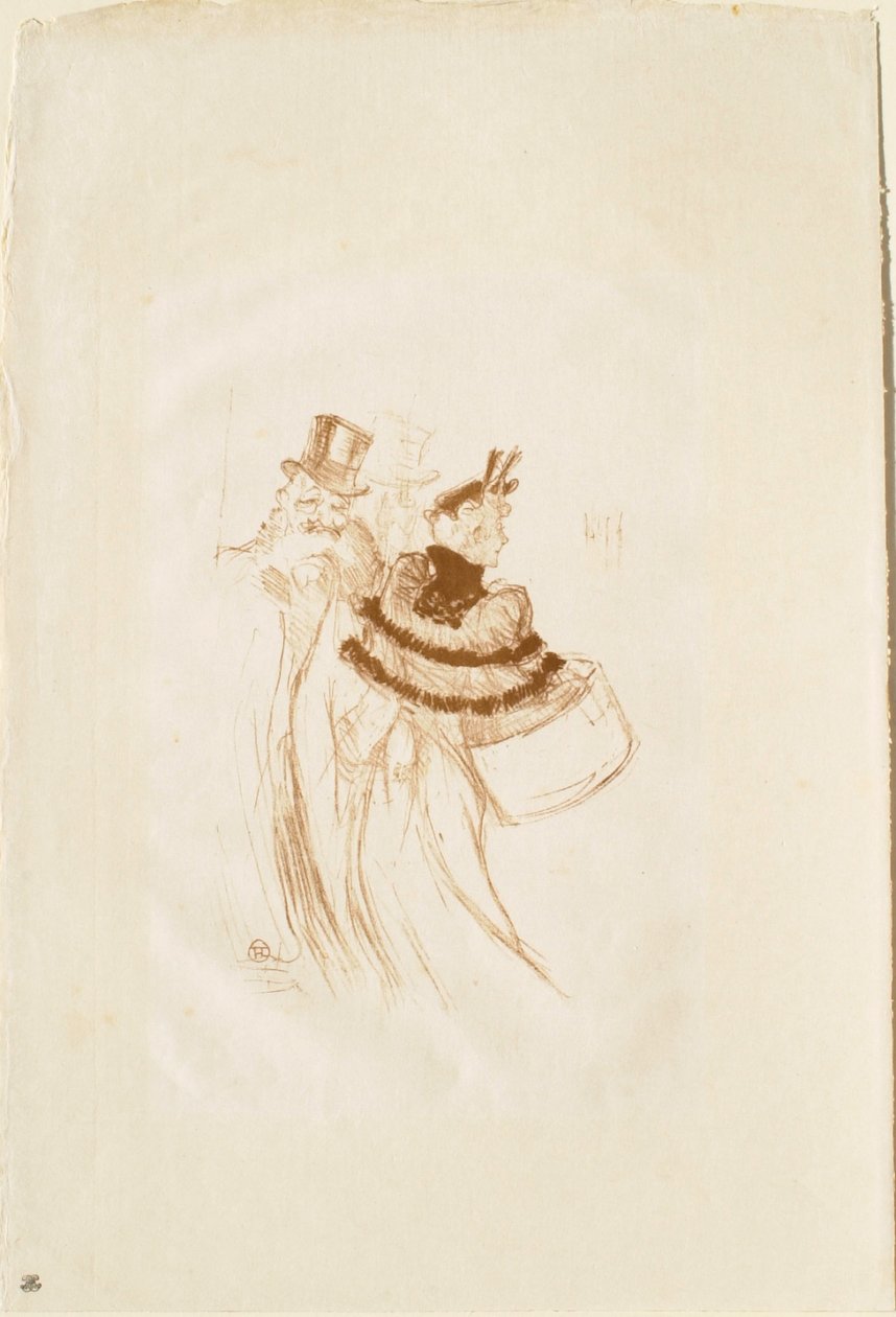 Los viejos señores de Henri de Toulouse-Lautrec