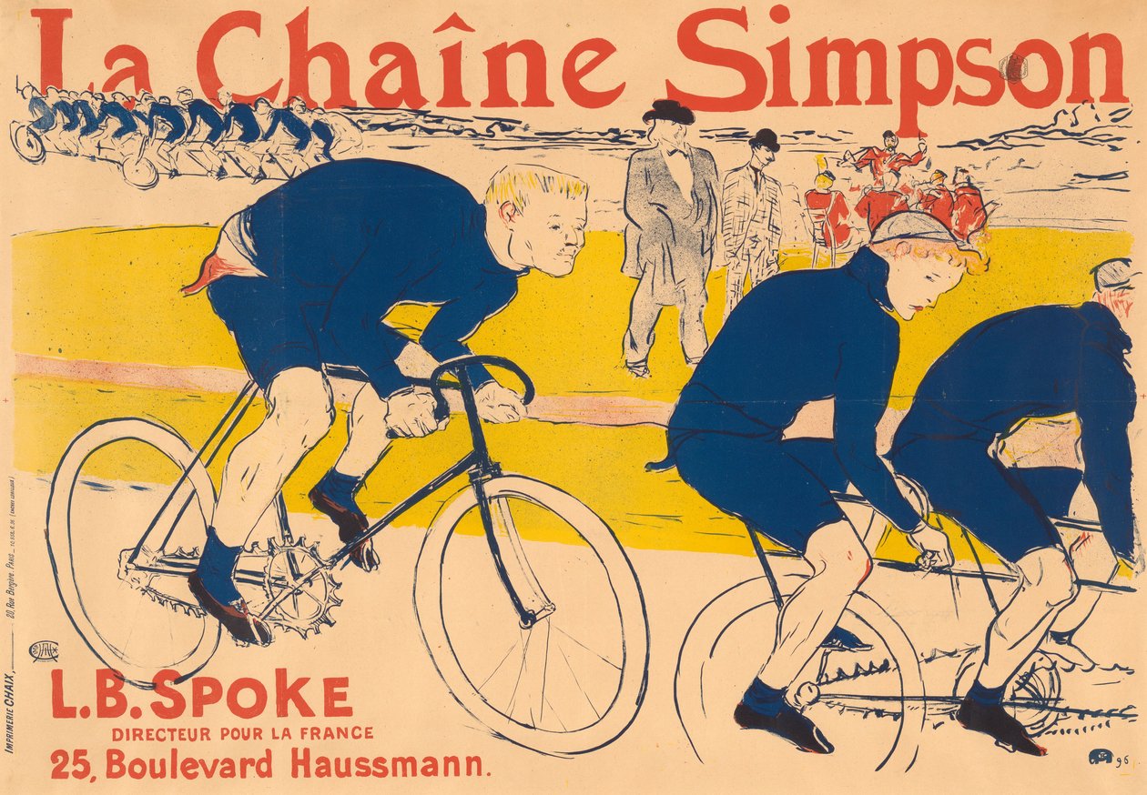La cadena Simpson de Henri de Toulouse-Lautrec