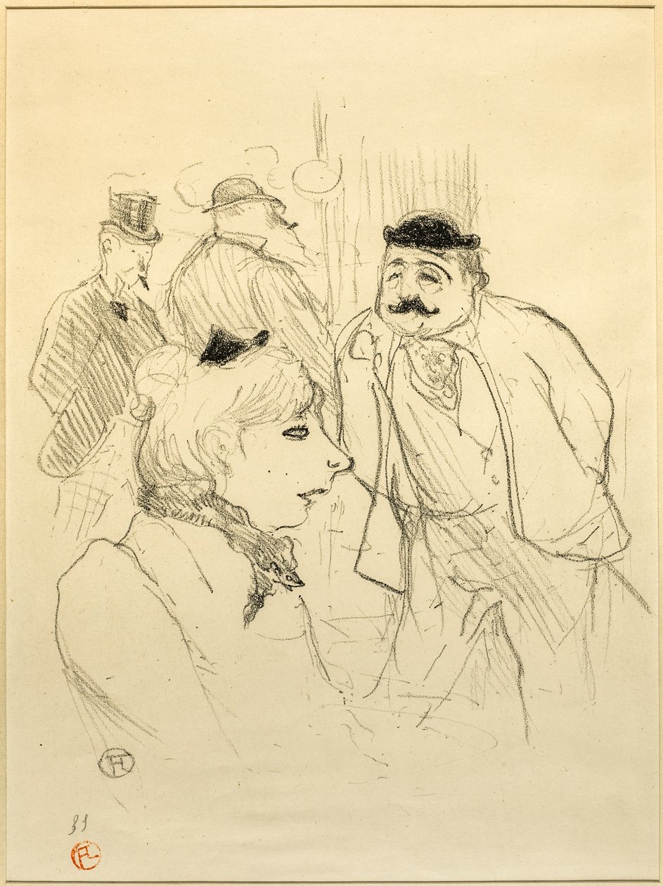 El Acecho—Moulin Rouge de Henri de Toulouse-Lautrec