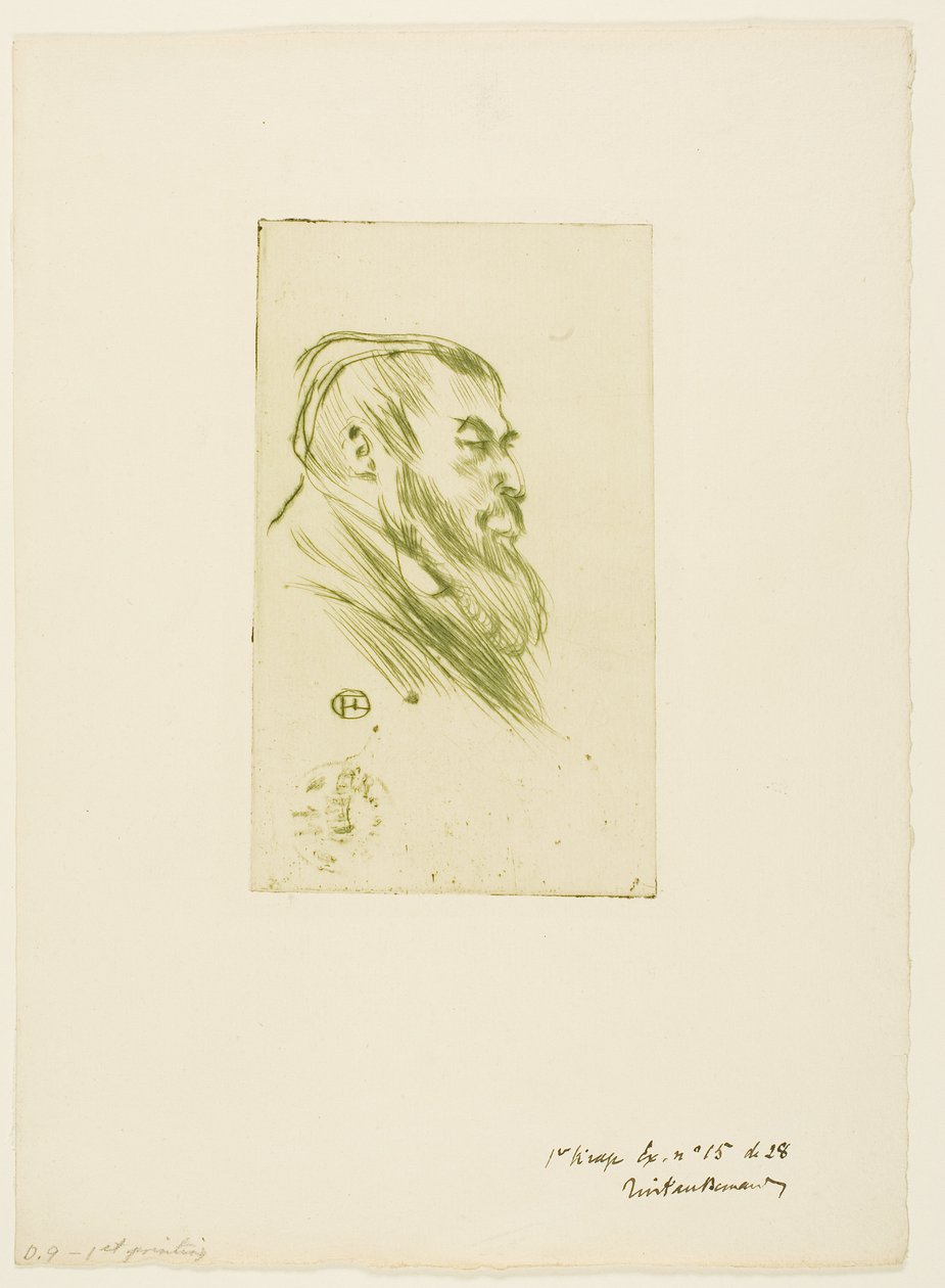 Tristan Bernard de Henri de Toulouse-Lautrec