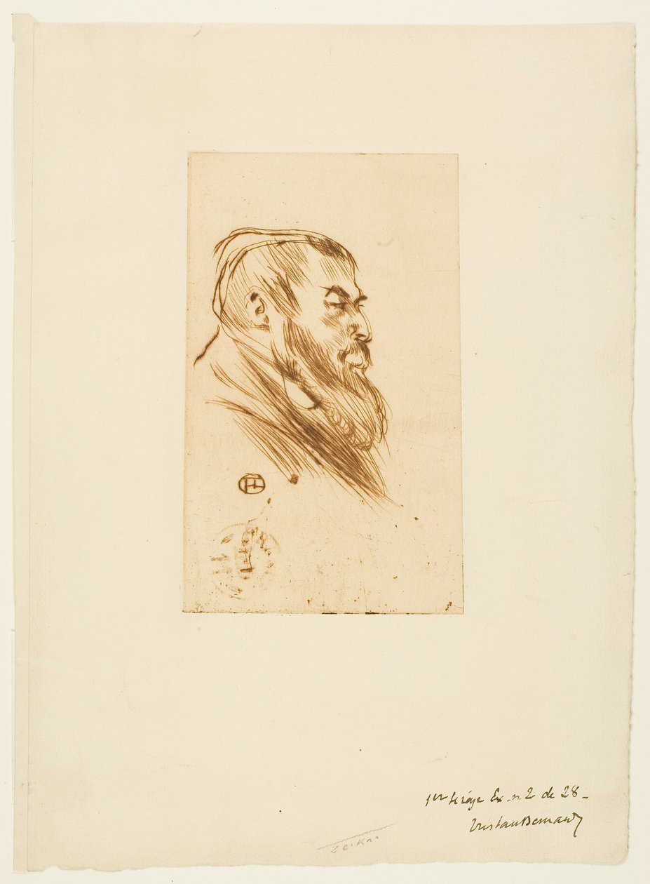 Tristan Bernard de Henri de Toulouse-Lautrec