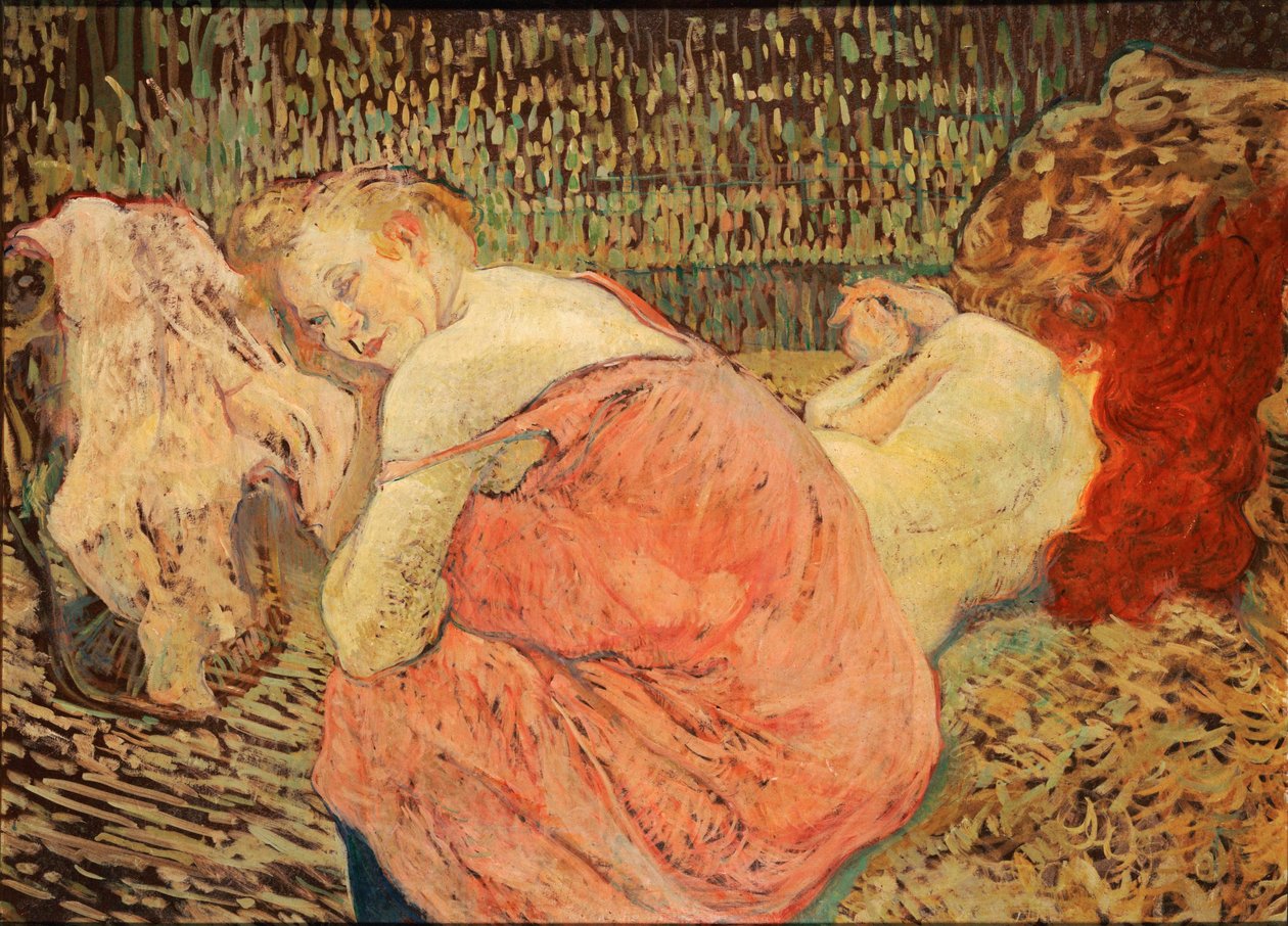 Dos amigos de Henri de Toulouse-Lautrec