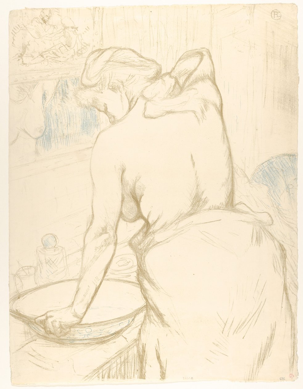 Lavado de Henri de Toulouse-Lautrec