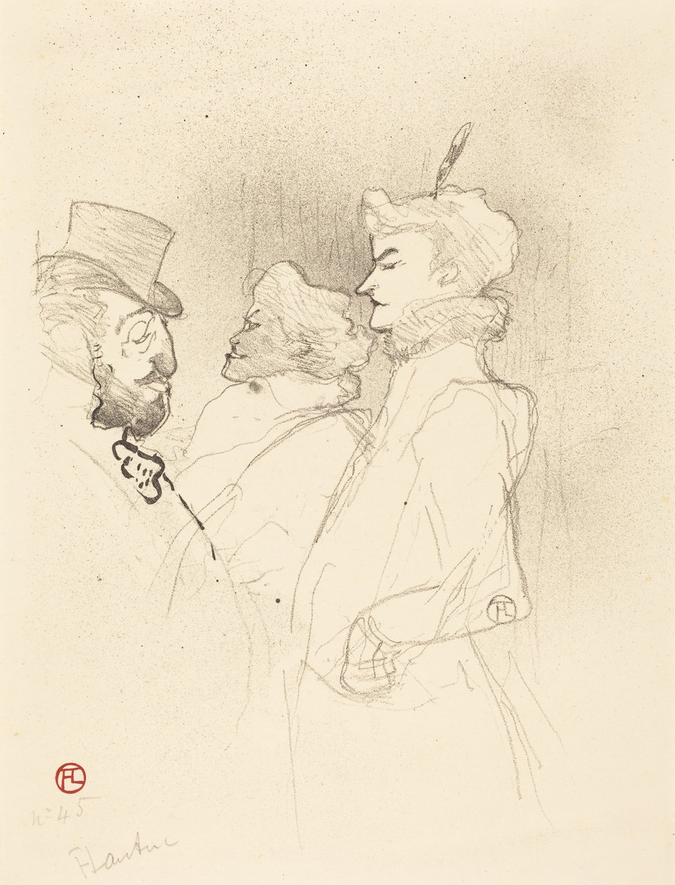 ¿Por qué no... Una vez no es costumbre (Why Not... Once Is Not a Habit) de Henri de Toulouse-Lautrec