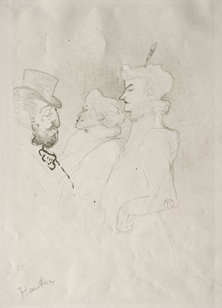 ¿Por Qué No? Una Vez No Constituye un Hábito de Henri de Toulouse-Lautrec