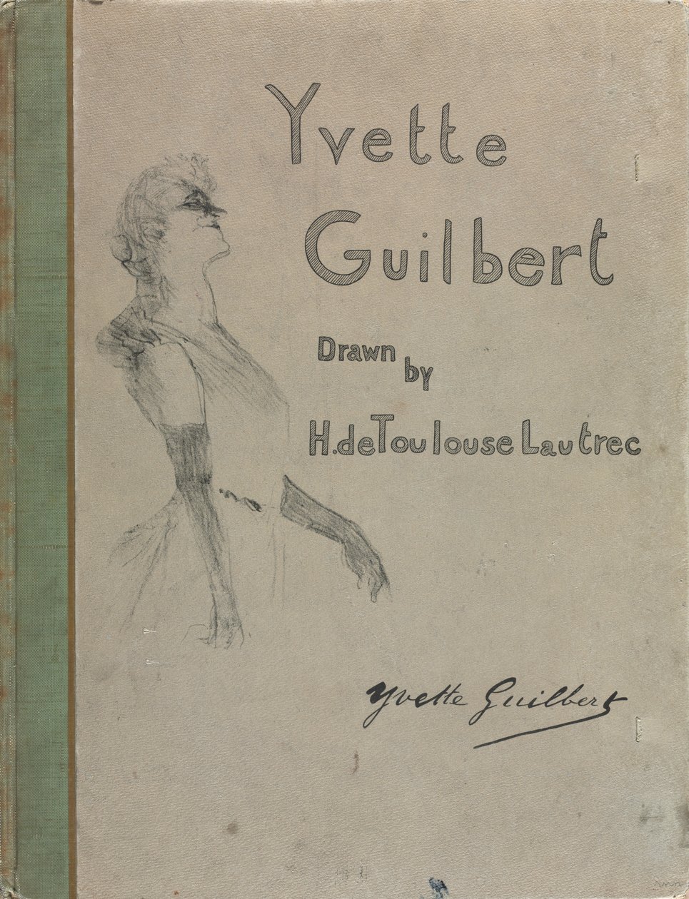 Yvette Guilbert-Serie Inglesa de Henri de Toulouse-Lautrec