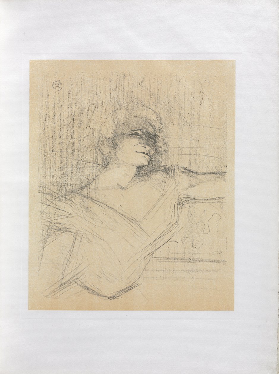 Yvette Guilbert-Serie Inglesa: En la Glu de Henri de Toulouse-Lautrec