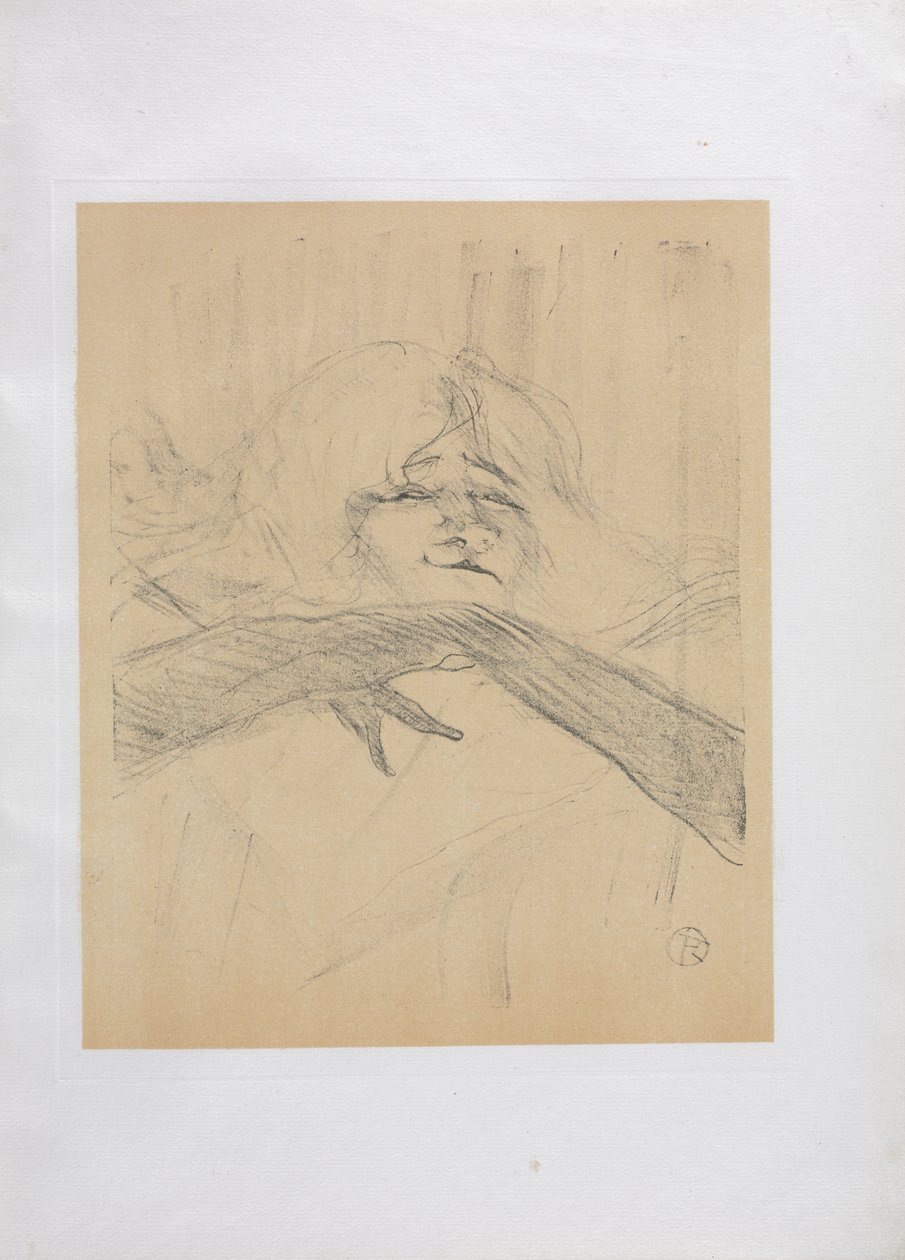 Yvette Guilbert-Serie Inglesa: Linger Longer Loo de Henri de Toulouse-Lautrec