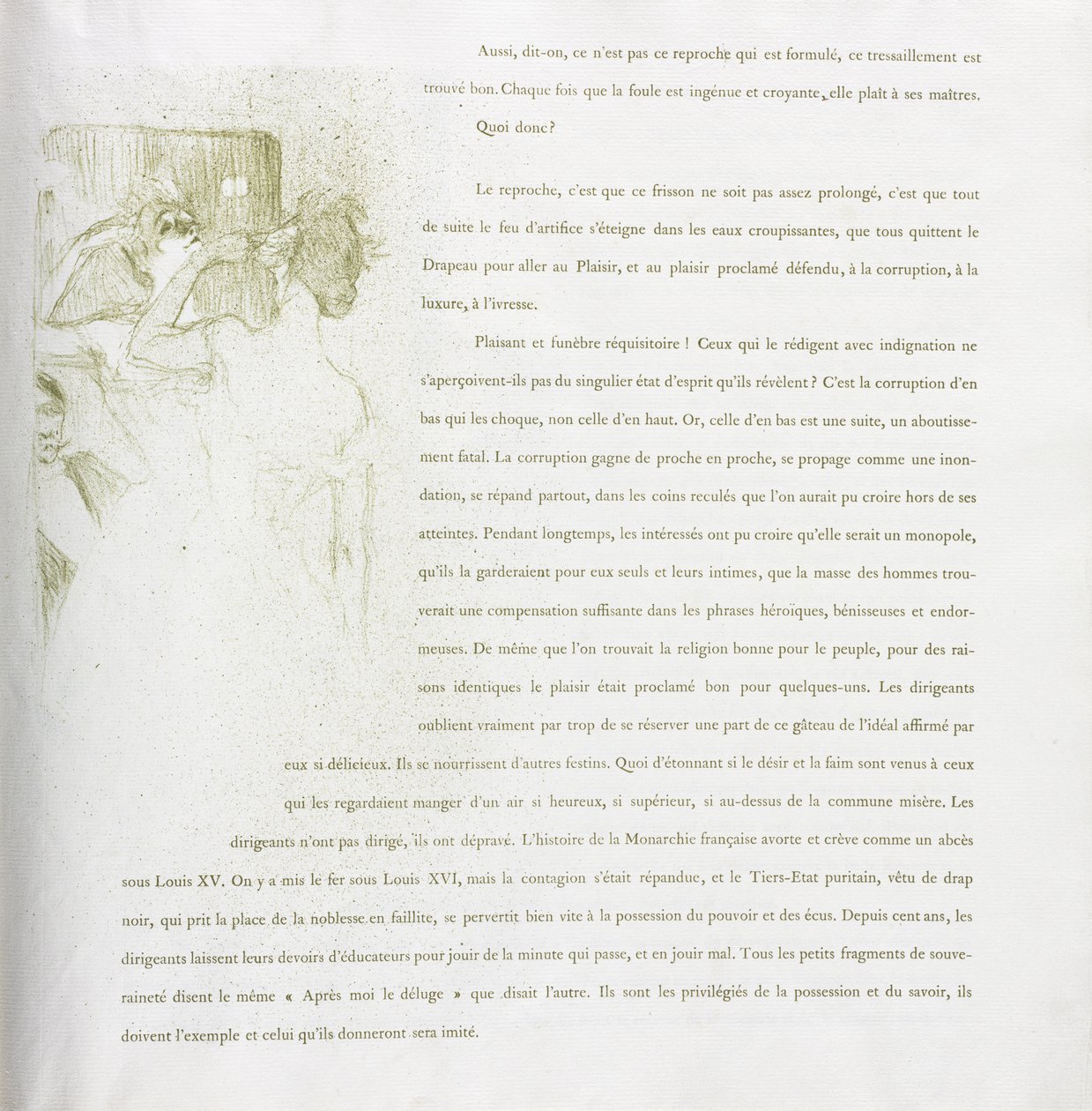 Yvette Guilbert - Serie francesa: No. 13 de Henri de Toulouse-Lautrec