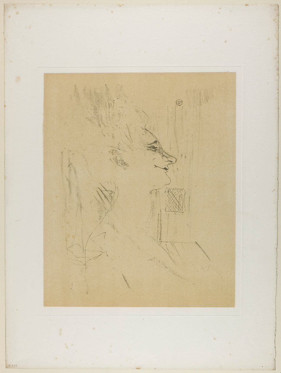 Yvette Guilbert—Soûlarde, de Yvette Guilbert de Henri de Toulouse-Lautrec