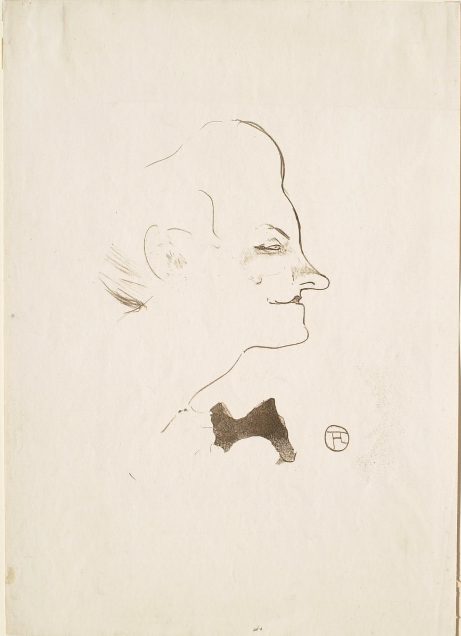 Yvette Guilbert de Henri de Toulouse-Lautrec