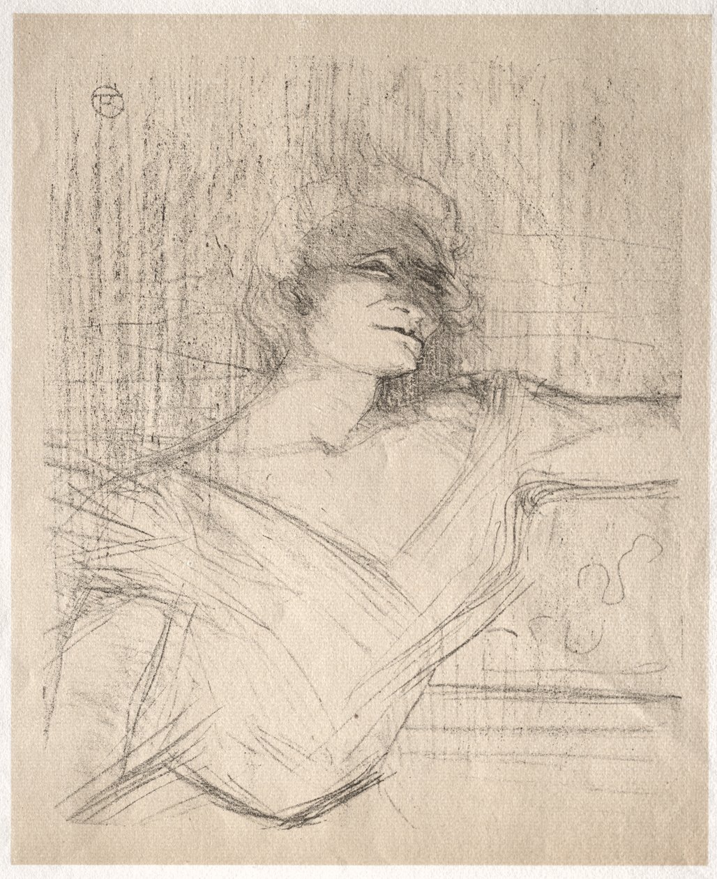 Yvette Guilbert: Dans la glu de Henri de Toulouse-Lautrec
