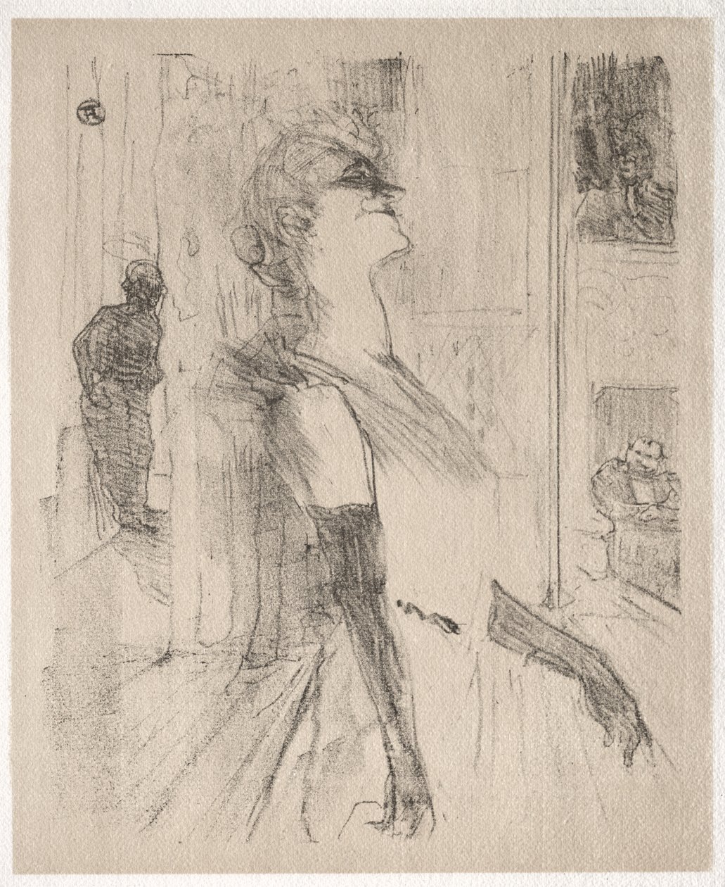 Yvette Guilbert: En el escenario de Henri de Toulouse-Lautrec
