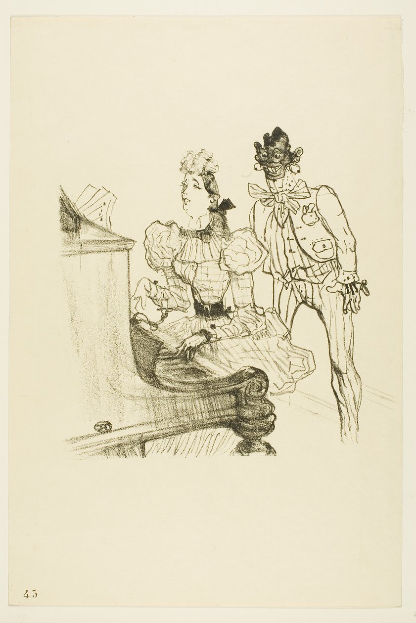 Zamboula-Polka de Henri de Toulouse-Lautrec