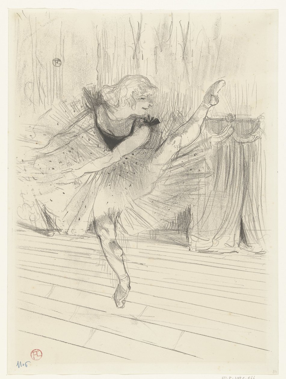 Portafolio de bailarinas Ida Heath
Ida Heath Bailarina inglesa de Henri de Toulouse Lautrec (signed by artist)