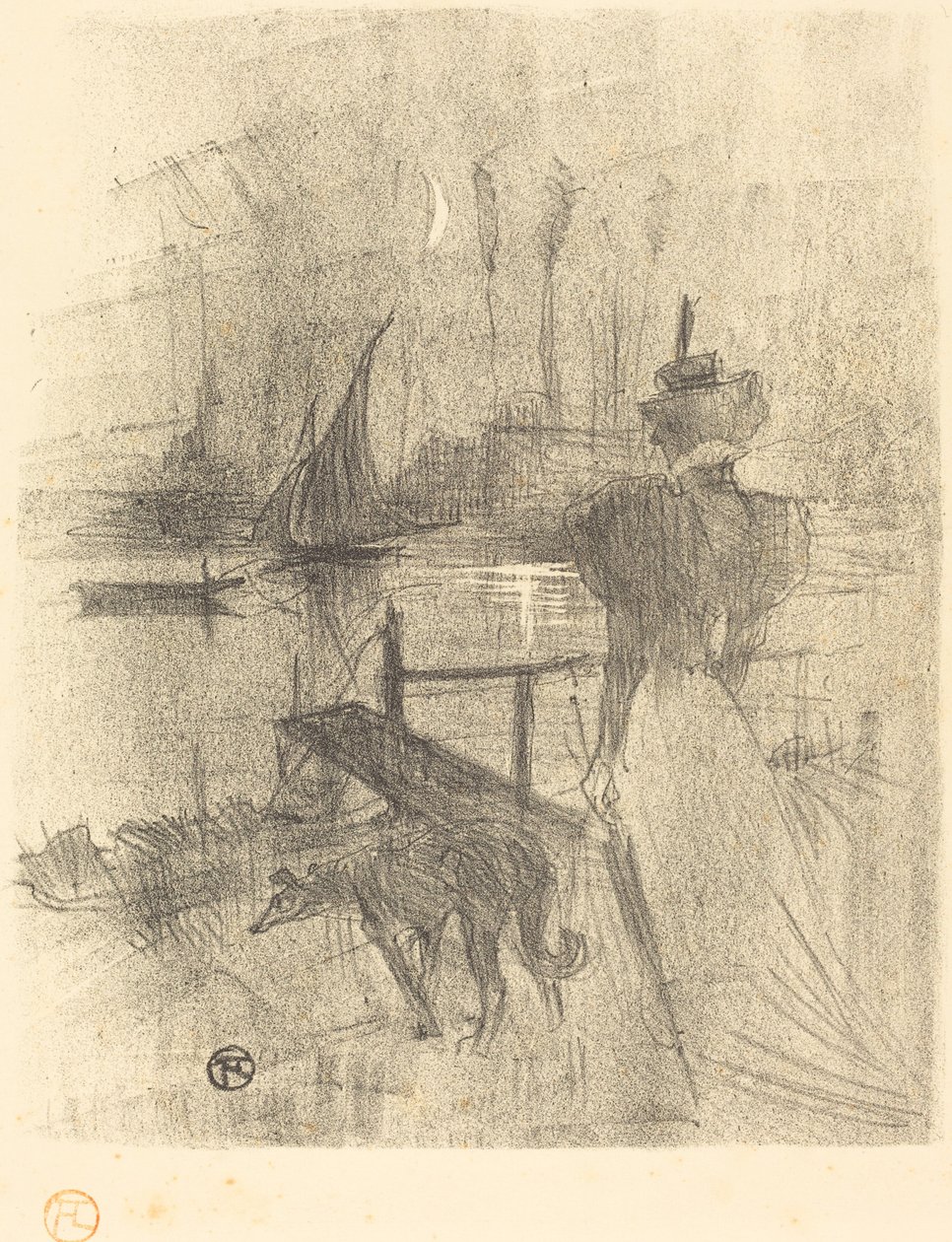 Adiós de Henri de Toulouse Lautrec