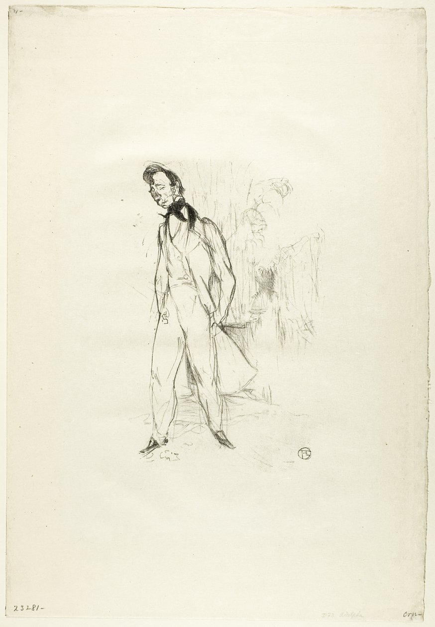 Adolphe o El joven triste de Henri de Toulouse Lautrec