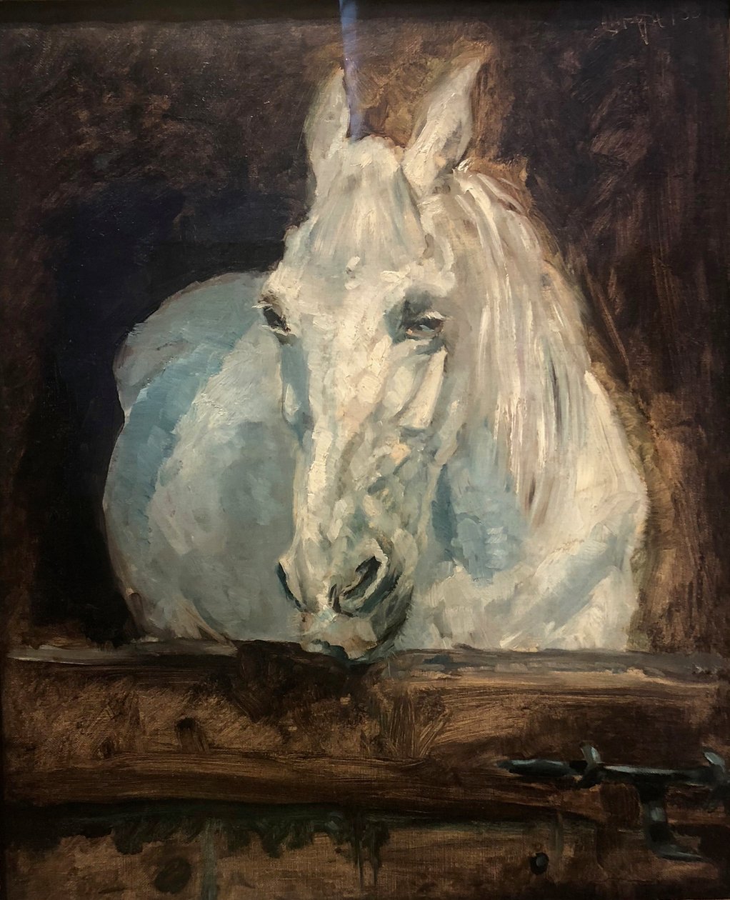 Albertina 2018 Henri de Toulouse-Lautrec La gacela del caballo blanco de Henri de Toulouse Lautrec