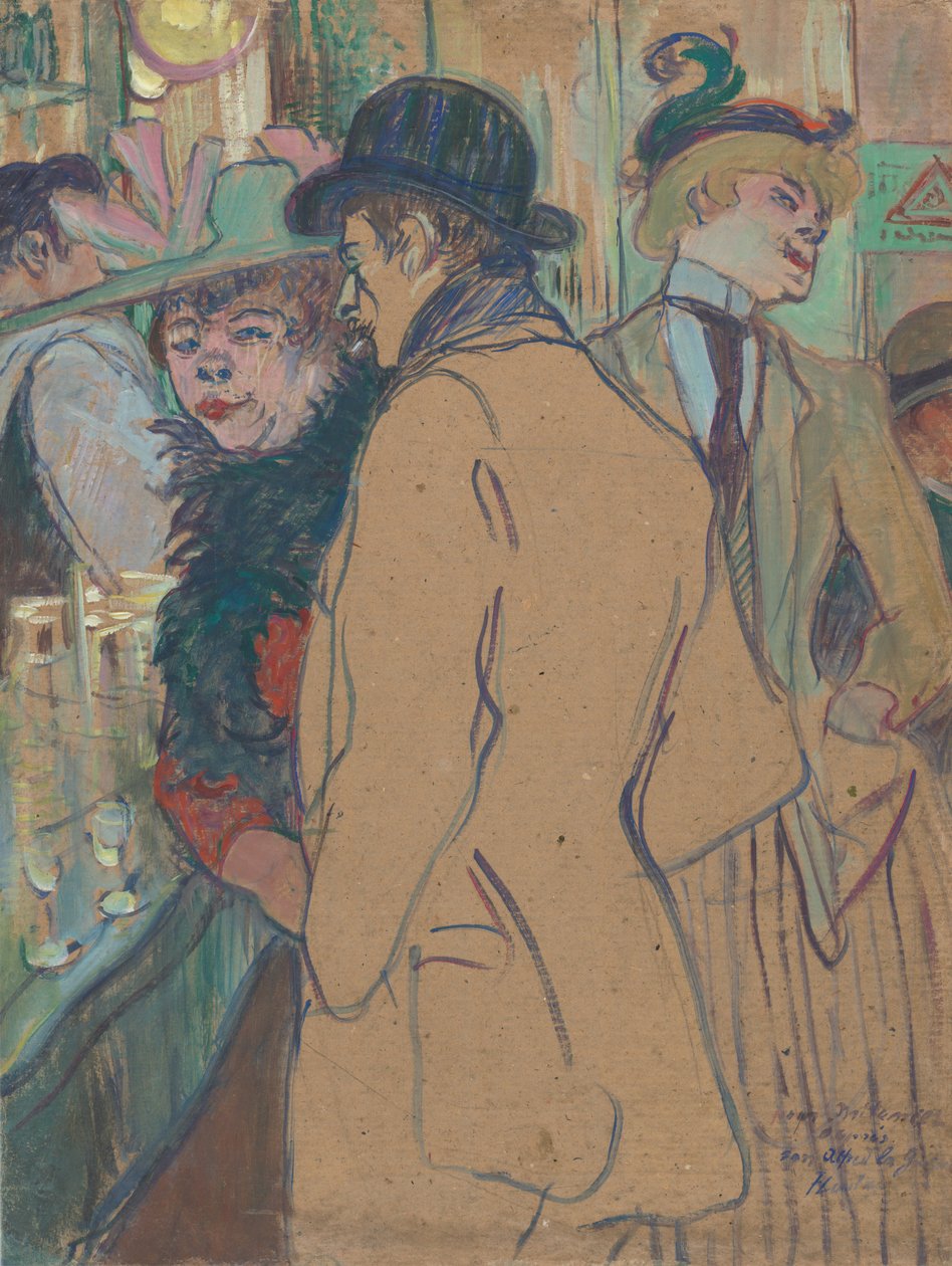 Alfred la Guigne, 1894 de Henri de Toulouse Lautrec