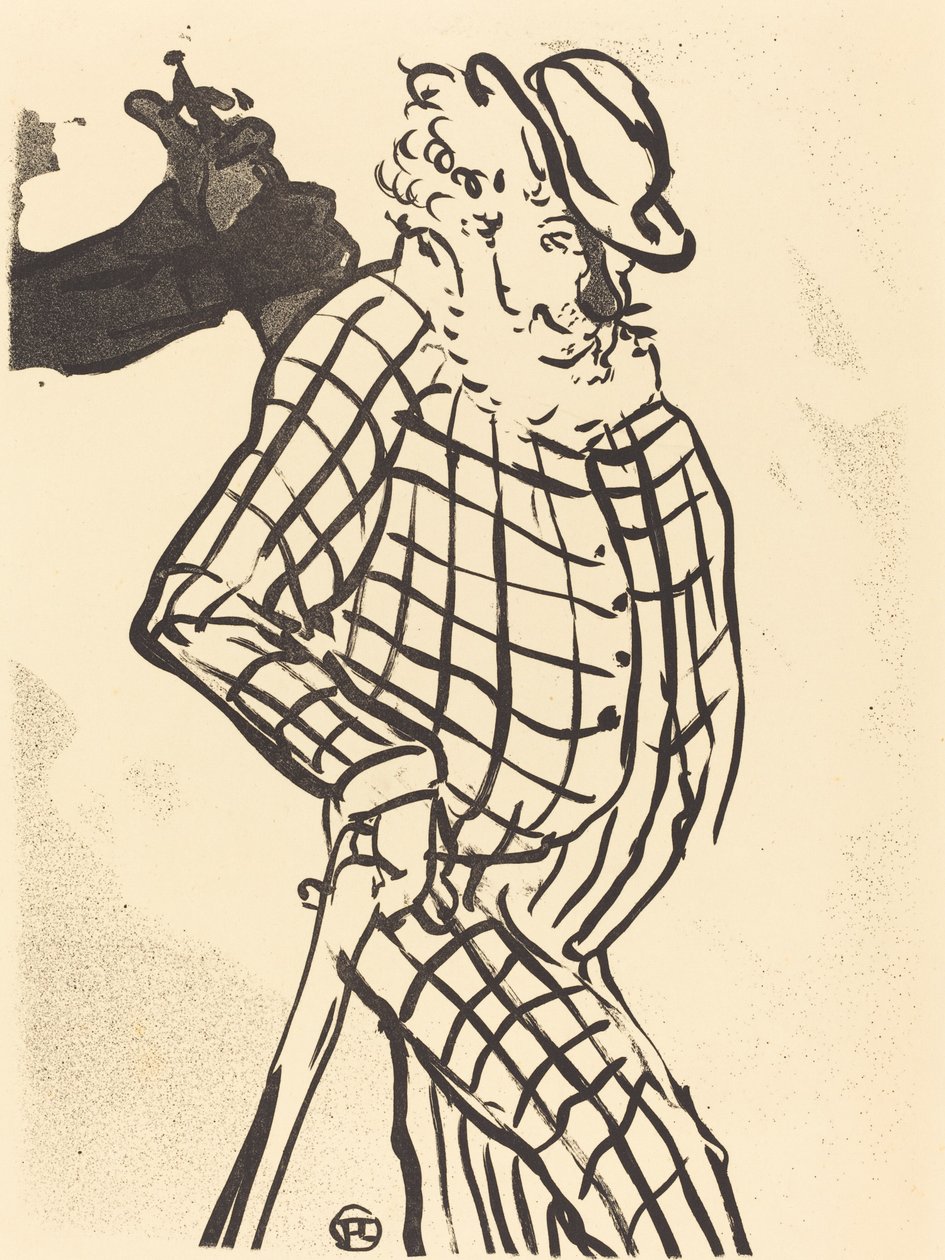 Cantante americano de Henri de Toulouse Lautrec