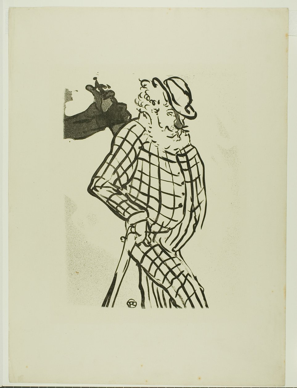 Cantante estadounidense, de Le Café-Concert de Henri de Toulouse Lautrec