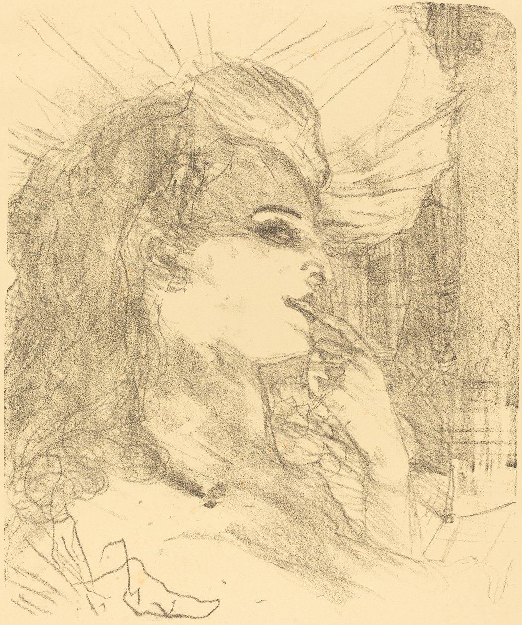 Anna Held, 1896 de Henri de Toulouse Lautrec
