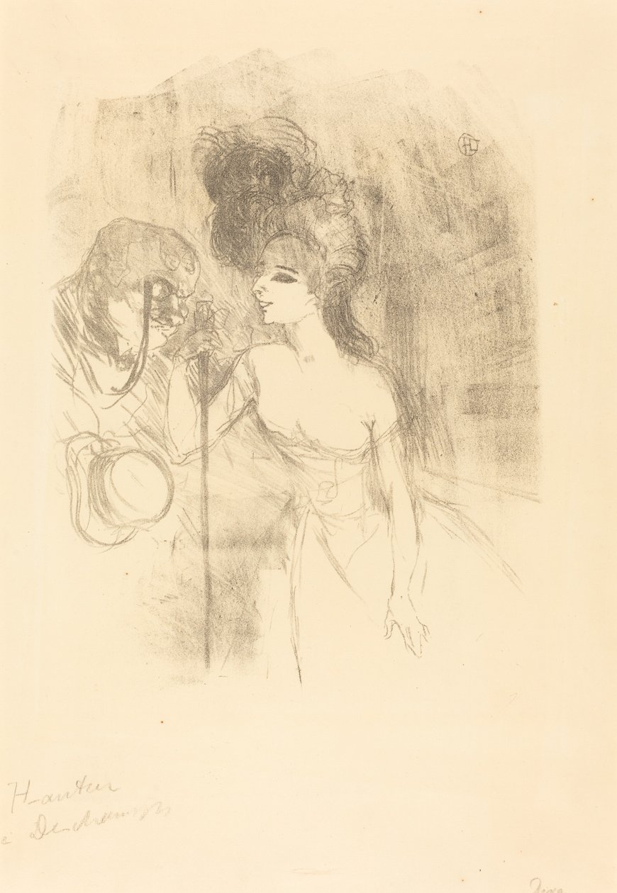 Anna Held y Baldy, 1896 de Henri de Toulouse Lautrec