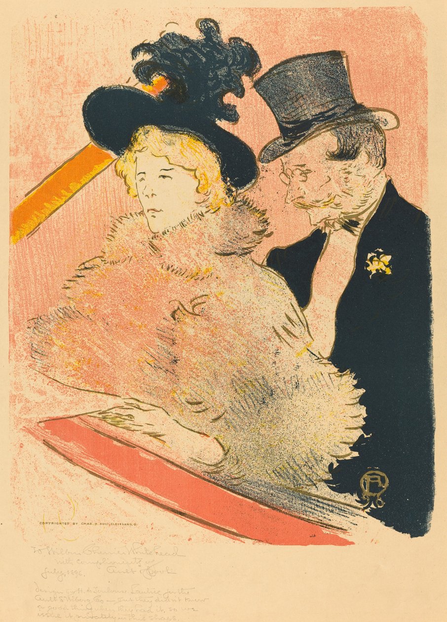 En el concierto de Henri de Toulouse Lautrec