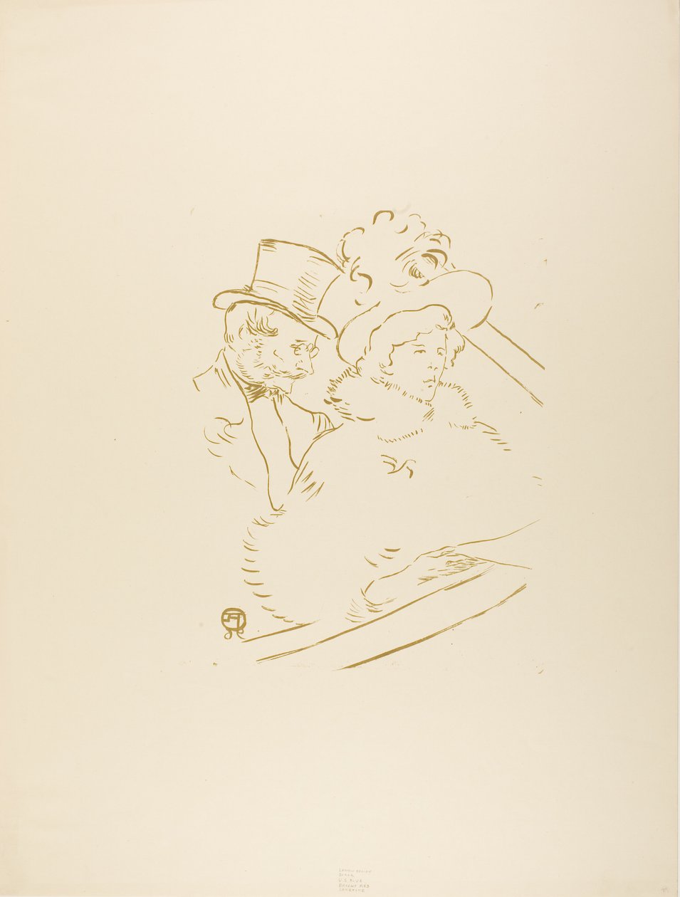 En el Concierto de Henri de Toulouse Lautrec