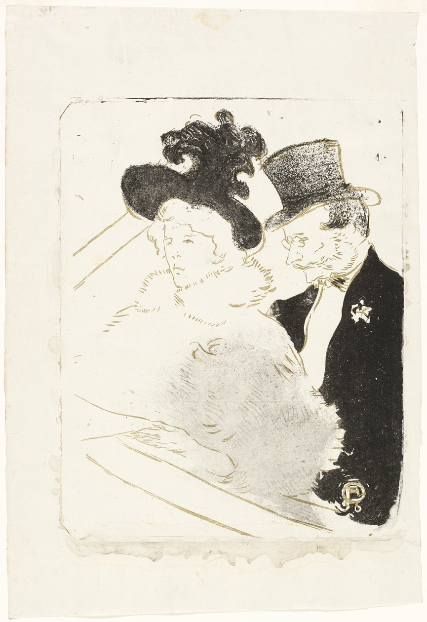En el concierto de Henri de Toulouse Lautrec