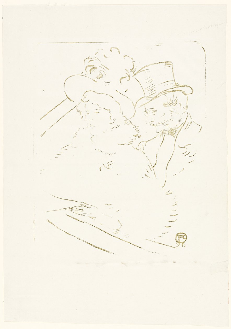 En el concierto de Henri de Toulouse Lautrec