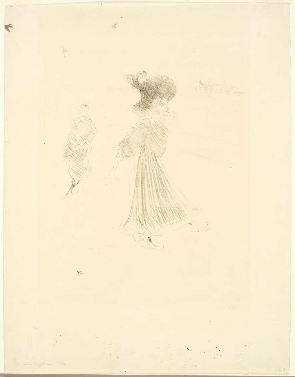 En el Palacio de Hielo de Henri de Toulouse Lautrec