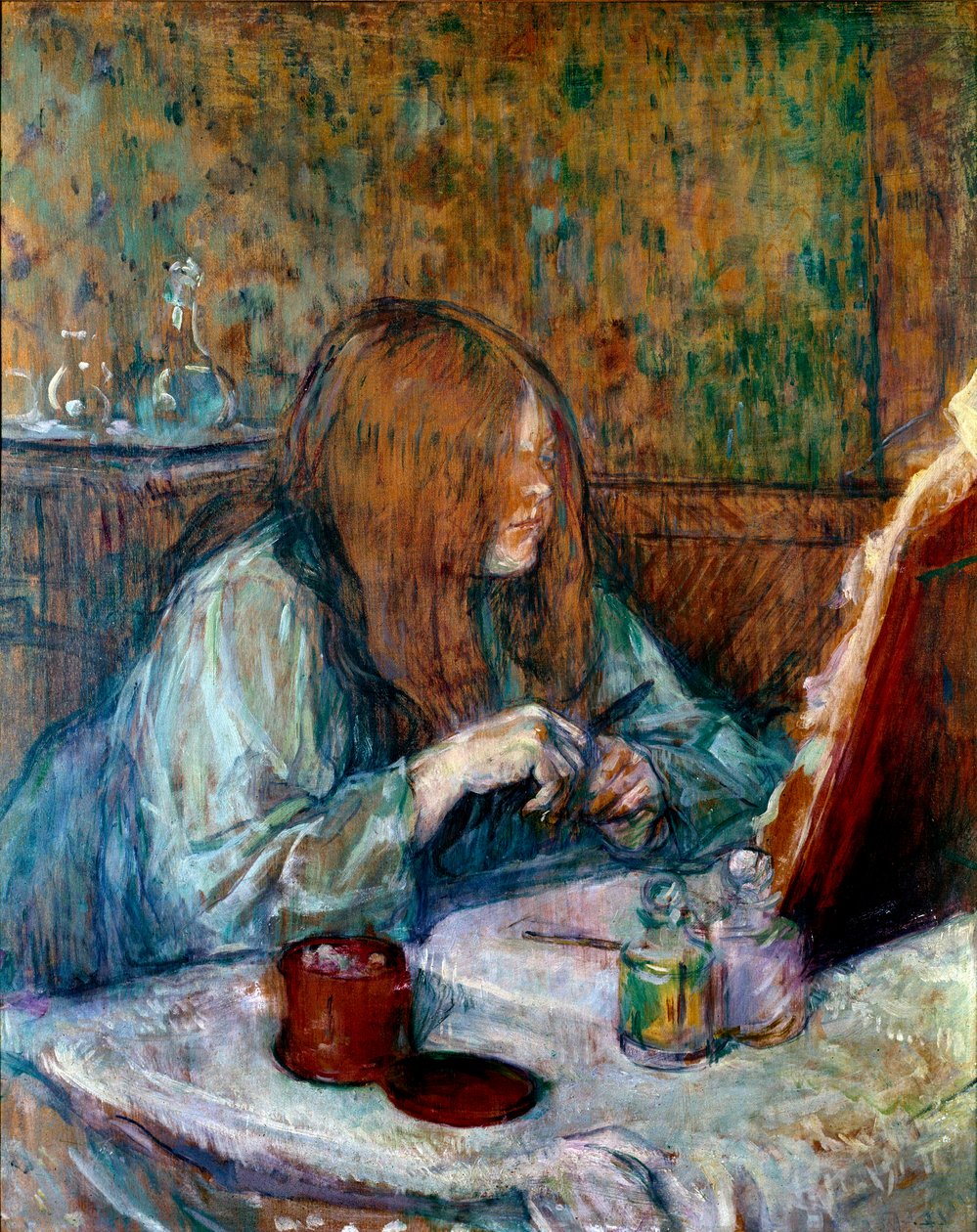 En el tocador, madame Poupoule de Henri de Toulouse Lautrec
