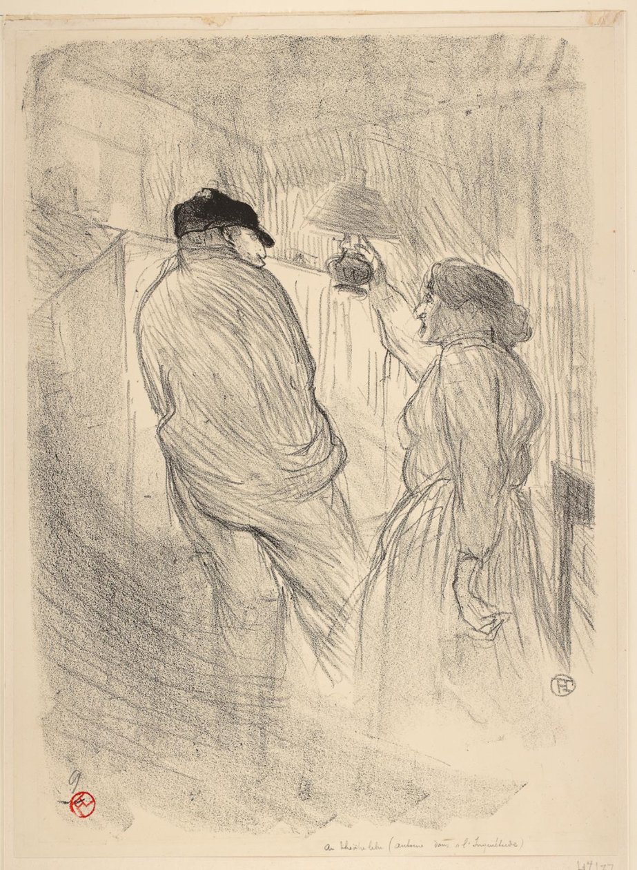 En el Théâtre Libre, Antoine en L