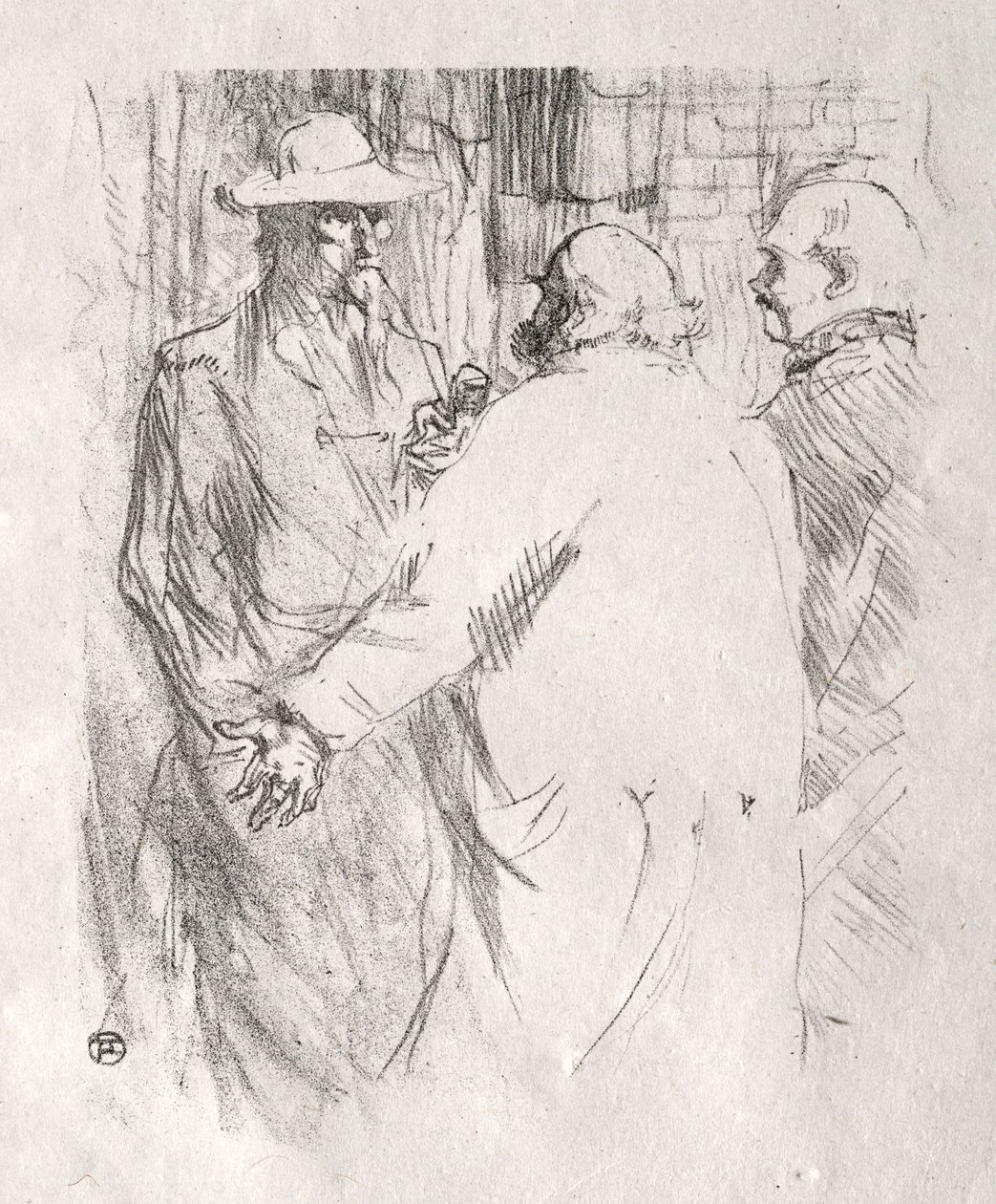 Al pie del Sinaí: Clemenceau en Busk, 1898 de Henri de Toulouse Lautrec