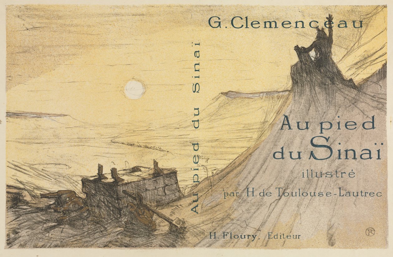 Al pie del Sinaí: Cubierta de Henri de Toulouse Lautrec