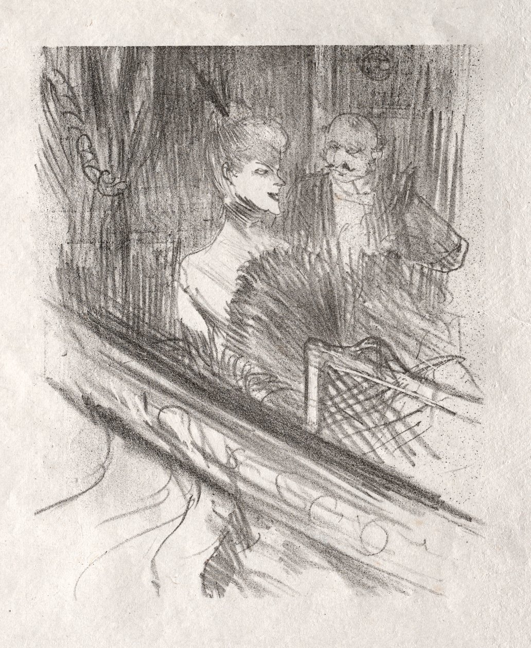 Al pie del Sinaí: El Barón Moisés de Henri de Toulouse Lautrec