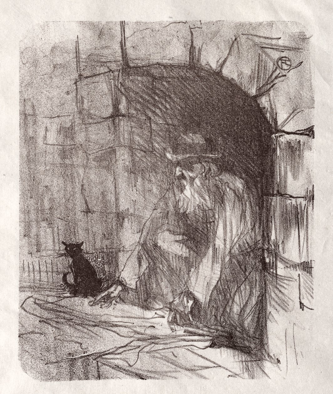 Al pie del Sinaí: Una Trastienda en Cracovia de Henri de Toulouse Lautrec