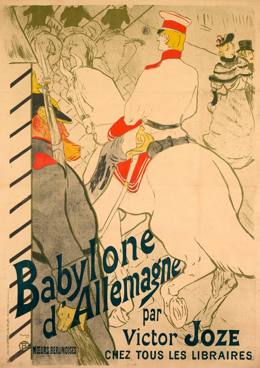Babilonia en Alemania de Henri de Toulouse Lautrec