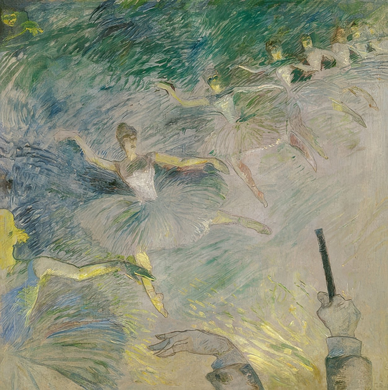 Bailarín de ballet. 1885/86 de Henri de Toulouse Lautrec