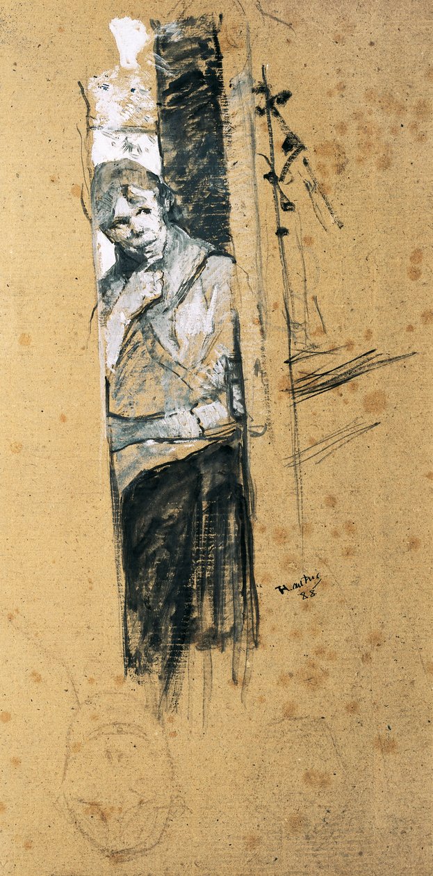 Detrás de escena de Henri de Toulouse Lautrec