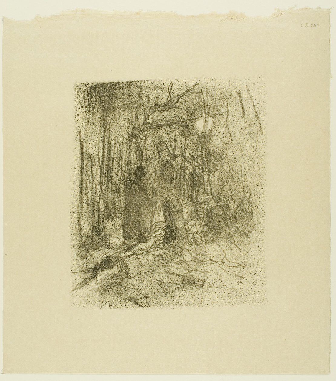 Cementerio de Busk, de Au Pied du Sinaï de Henri de Toulouse Lautrec